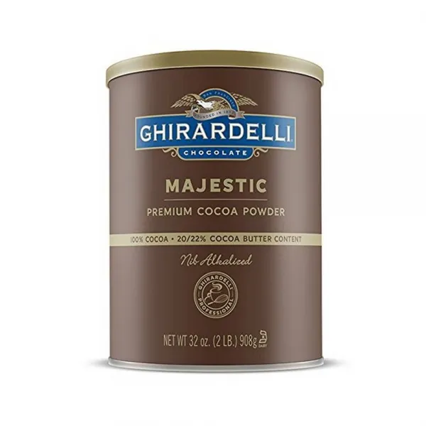 Ghirardelli Majestic Premium Cocoa Powder 기라델리 매제스틱 프리미엄 코코아 파우더 32oz(907g), 1팩