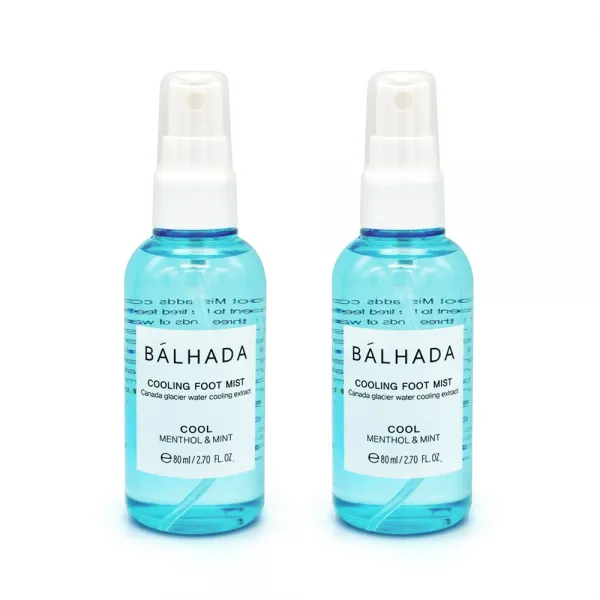 벨카 발하다 쿨링 풋 미스트, 80ml, 2개