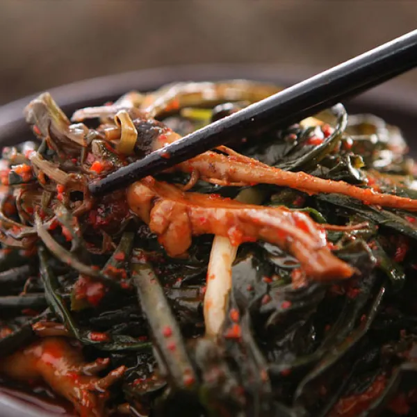 풍성한 여수 고들빼기 김치, 1box, 2kg