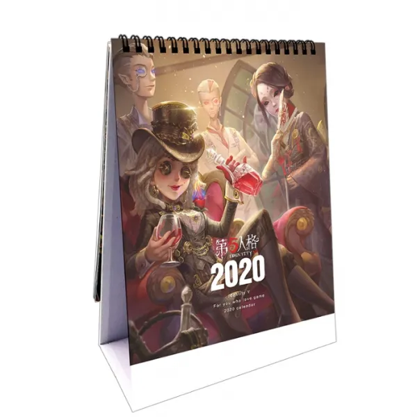 제5인격 2020년 달력 굿즈 사진 캘린더 장식