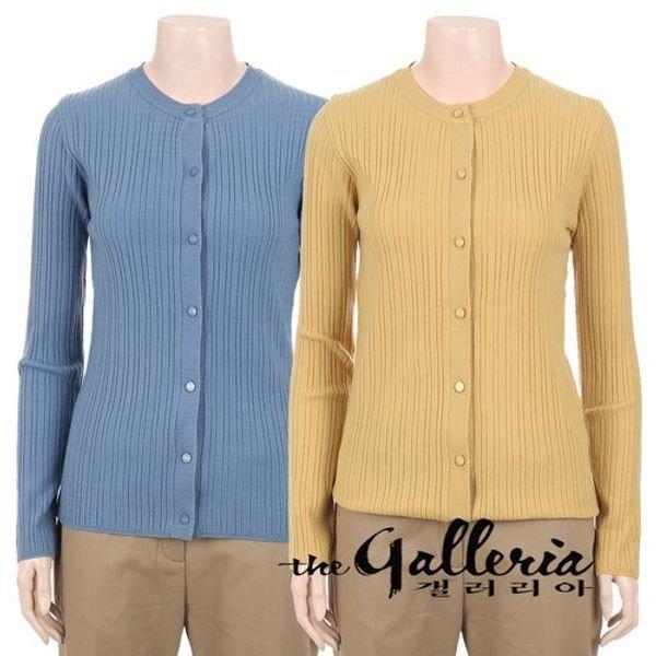 테이트(여성) 20S/S 골지 단추 가디건(KAAS1-WSC040)