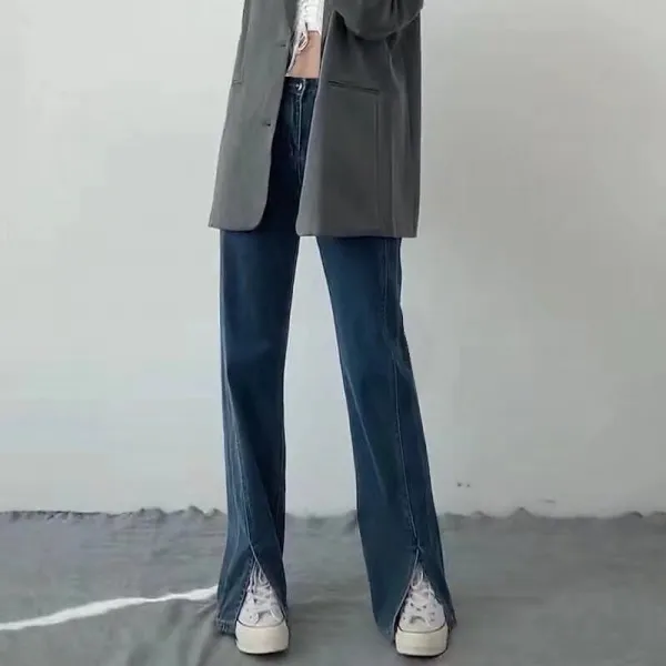 KORELAN 짙은 색 트임 청바지 사타구니 허벅지 굵다 날씬하다 바지 넓다 다리 크다 크다 크다 크다 크다 크다 크다 크다 크다 크다 크다 크다 mm 직통 헐렁하다 끌다 긴