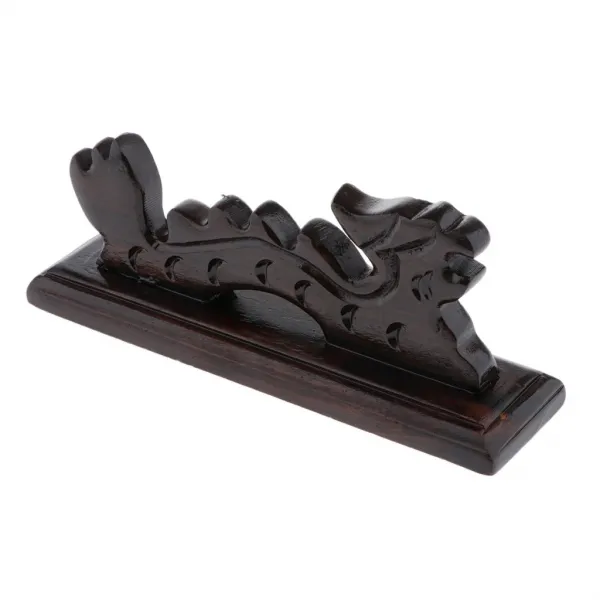 JC 나무로되는 달필 솔 펜 선반 홀더 대는 용 125x30mm의 기초를 두었습니다