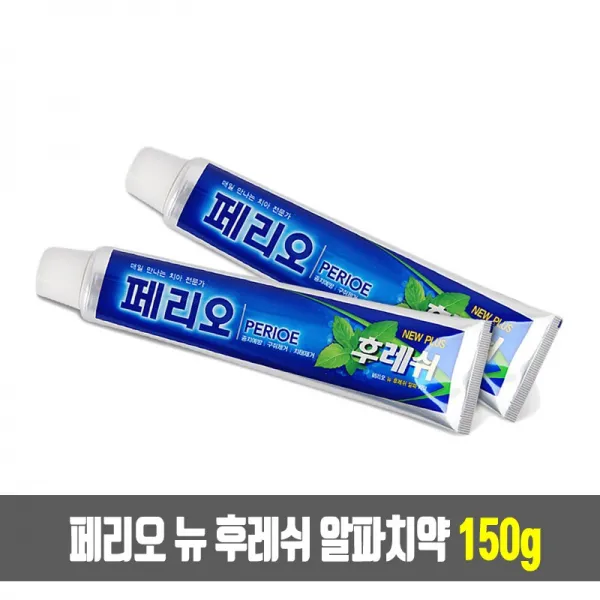 LG생활건강 페리오 뉴 후레쉬 알파치약 150g 1개