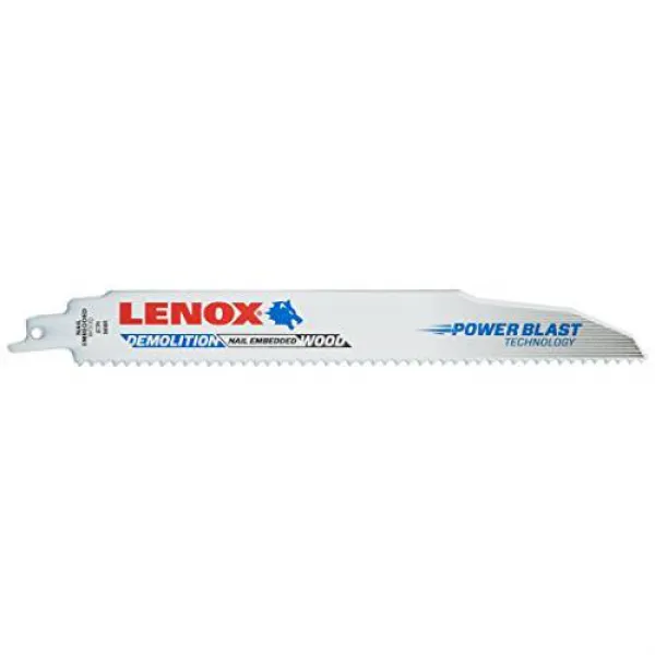 LENOX Tools 왕복동 톱날 철거 9 인치 6TPI 25 팩 (20523B966R) LENOX