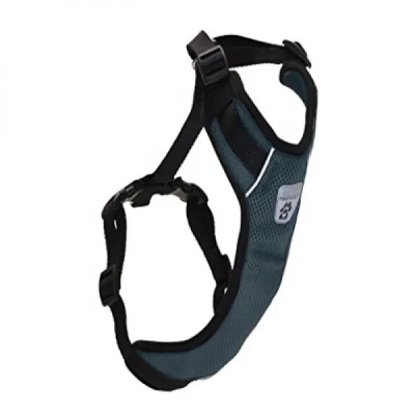 Canine Friendly Vented Vest Harness X-Large Charcoal 송곳니 친화적 인 벤츠 조끼 X- 대형 숯, 1
