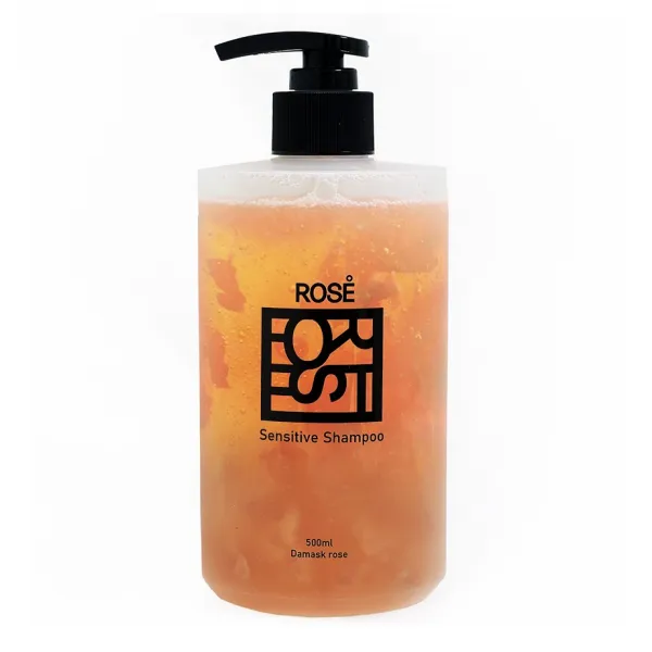 (로즈머스크향)장미잎이 들어있는 포레스트로제 두피개선용샴푸 500ml 1개