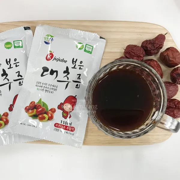 보은대추차110mlx25봉 보은대추즙100% 대추차