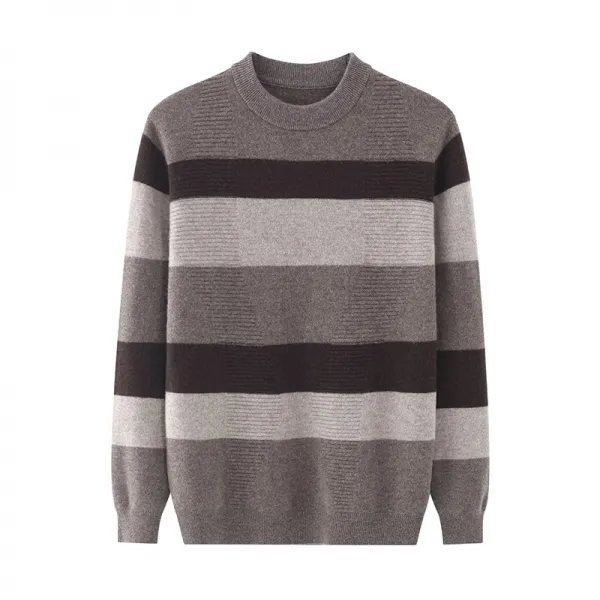 벨라루티 베이직 데일리 라운드 단가라 니트