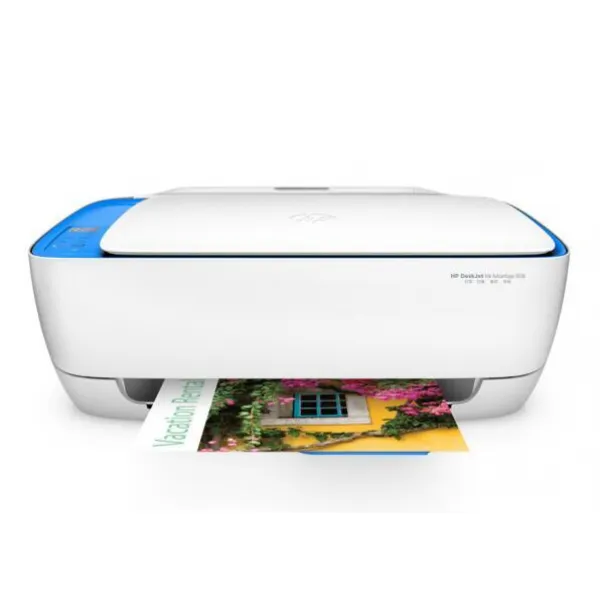 잉크젯프린터 HP HP3638인쇄기 복사본 스캔 가정용 A4핸드폰 무선 wifi컬러 잉크젯 학생 가정, T01-화이트