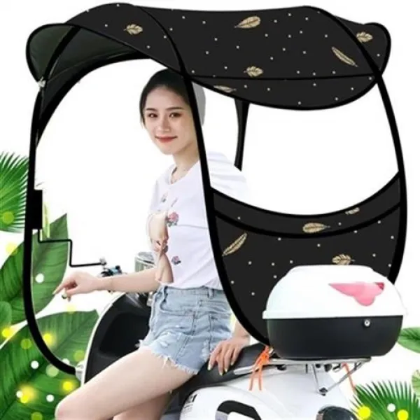 폴딩 우산 차 의 7가랑비 운전할 수 있다 묘겹 덮개 위 가리다 자 천막 카텐트 일가 탈착 어지럽다 A 3022895348, 보라색