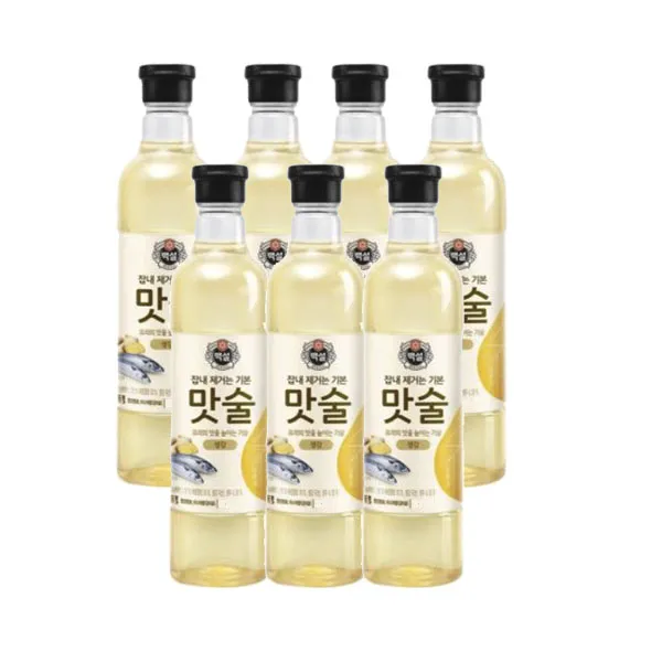 백설 맛술 생강 500mlx7개 1세트