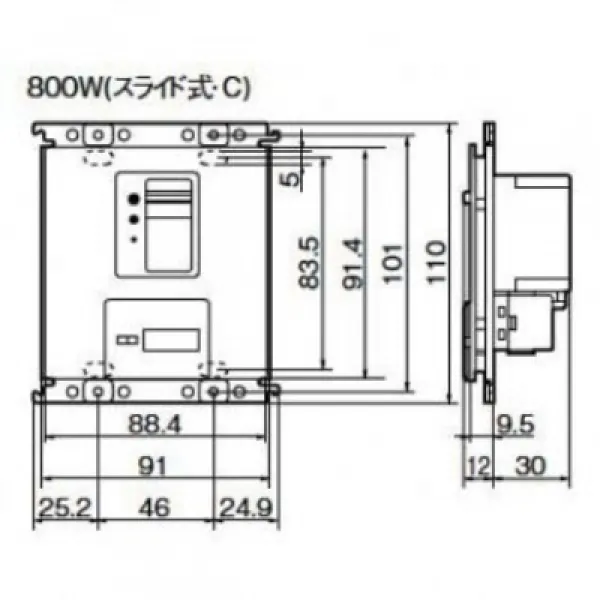 【受注生産品】Panasonic コスモシリーズワイド21 埋込調光スイッチ 片切・3路両用 800W ベージュ WTC57628FK 【수주 생산품] Panasonic 코스모 시리즈 와이드 2, 1