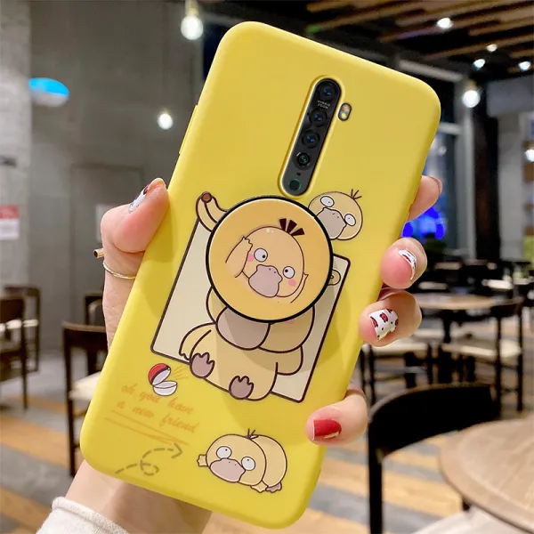 실리콘 Opporeno2 애니메이션 충격흡수 도달 풀팩토리 3p Ro 보호케이스 남성 여성 타입 Reno2z 부드러운케이스