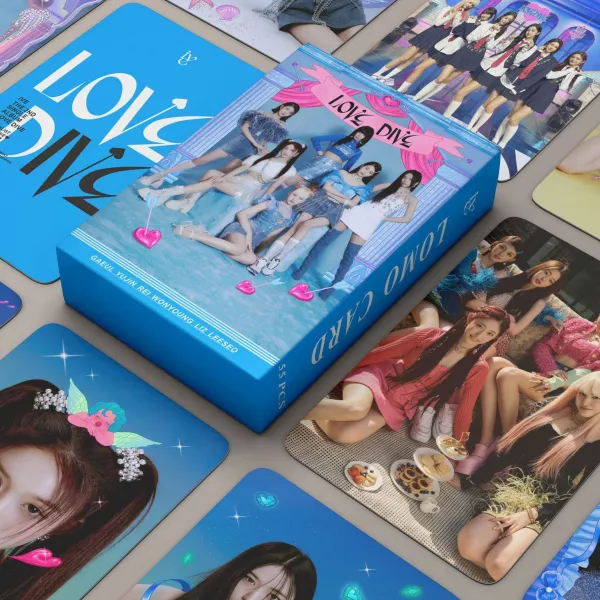 IVE 아이브 love dive 포토카드 55장 아이돌 굿즈 포카