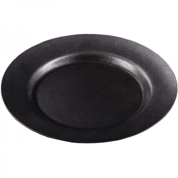 青芳 Aoyoshi 중 접시 블랙 직경 195m Black Vintage 067082