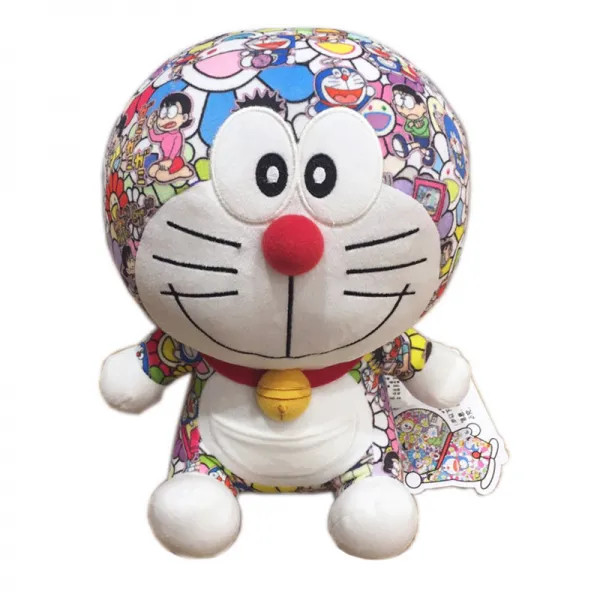 무라카미 도라에몽 인형기계고양이 인형봉제인형블루뚱인형 생일선물 여자에게 선물, 유니클로무라 우미다카의 삼방공동명, 원래 25cm