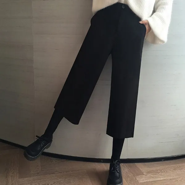 칠나무 여성 패션 와이드 팬츠 통 바지 빅사이즈 슬랙스 13