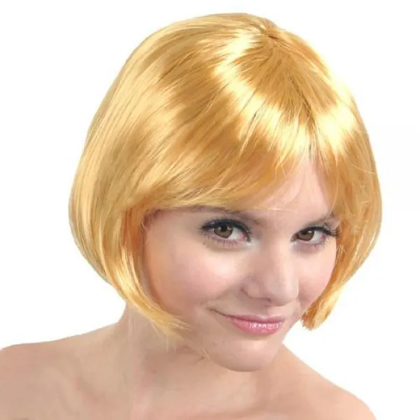 단발머리가발 - 금발