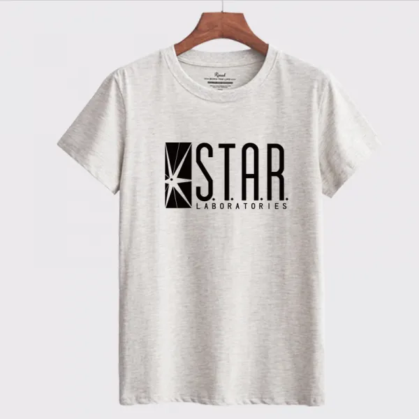 비아이1 면반팔티셔츠 코튼반팔티셔츠 번개 협객 성간 실험 방 STARLABORATORIES 마른남자옷 t셔츠 와이드 루즈핏
