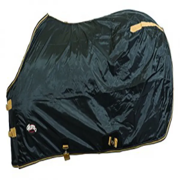 Weaver Lightweight Nylon Horse Turnout Sheet - Size:74” Color:Black 위버 경량 나일론 말 투표율 시트-크기 : 74 ”색상 :, 1