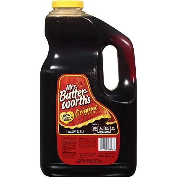 Mrs. Butterworth's Syrup Original 128 Fl Oz, 128 Ounce