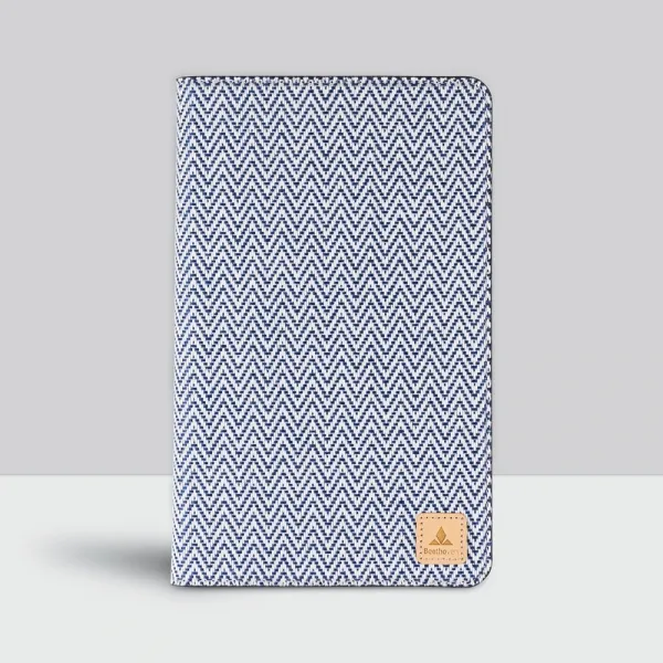 베토벤 갤럭시 탭 A 8.0 2019 with S Pen 스탠딩 케이스 SM-P200 P205, 04_헤링본 블루