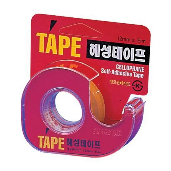 [1203479][혜성] 셀로판 달팽이테이프 12mm/20입/갑, [1021700]단일상품