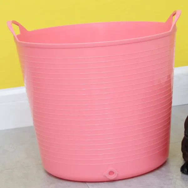 고양이 애완동물 펫 Spa 욕조 테디 파두바고 미드 통 바칸디핑크