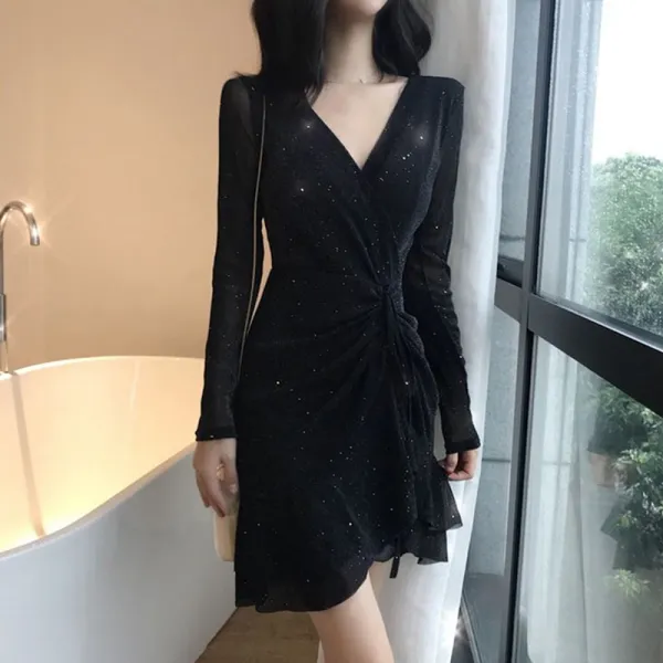 스텔라2 여성클럽원피스 미니 슬림핏U04