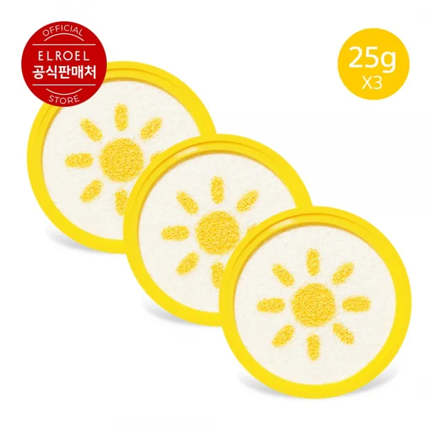 공식판매처 파데프리 엘로엘 팡팡 빅 선쿠션 25g 리필 3개