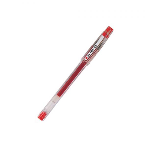 179 잡빠랑스 / 빠이롯트)하이텍-C(0.5mm _적)-다스(10개입) 젤잉크펜, 단일 색상