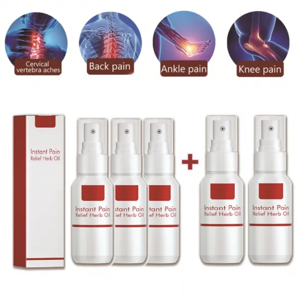 프리미엄 통증 완화 관절 스프레이1+1+1통증 완화 케어 스프레이 60ML junyichen인증 프리미엄 통증 완화 관절 스프레이, (3+2)60ML*5병