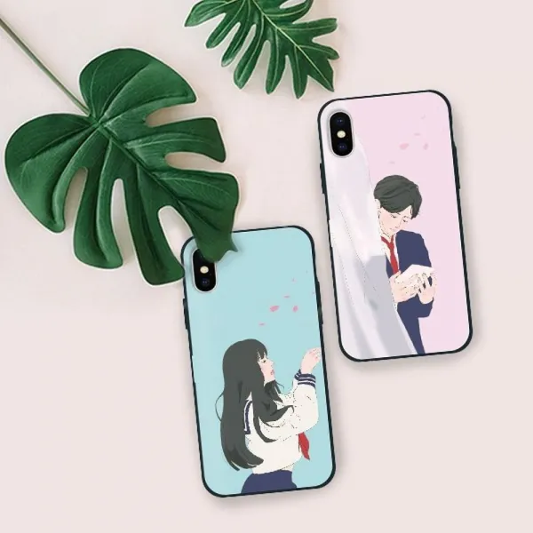 덕&컴 갤럭시노트9 N960 카드도어범퍼 풋풋한 편지 젤리케이스 하드케이스