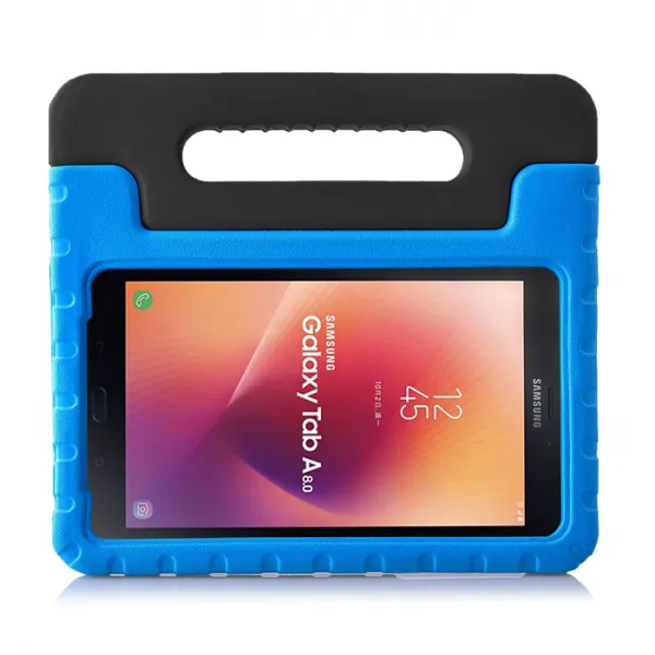 SNAPCASE 스냅케이스 갤럭시탭A 8.0 2017 믹스컬러 에바폼 케이스, 믹스컬러 에바폼-블루블랙