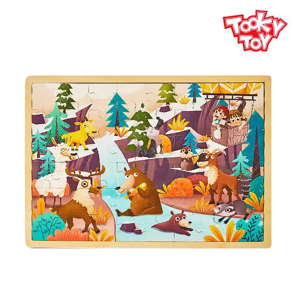 [투키토이] 숲속탐험 직소퍼즐 49pcs, 상세 설명 참조
