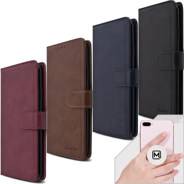 갤럭시 S10 5G 케이스 갤럭시S105G케이스 SM- G977 케이스 HAND 카드 다이어리 핸드폰 케이스 + 메오르톡