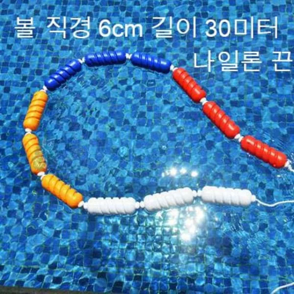 $wpdl$ 수영장 분리선 경기 라인 나선형 멍 길이30미터 이건사야해 _ + 수영장청소망 건어장망 인양망 신축대망 수영장망 @?+_>^9137