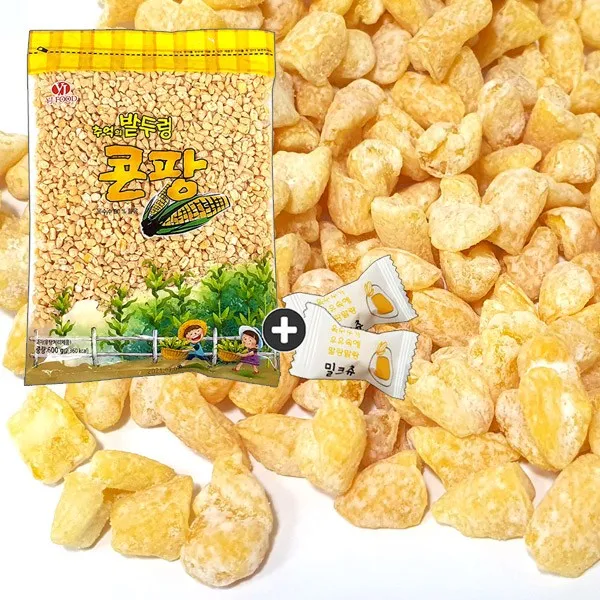 논두렁밭두렁 콘팡 대용량 600g 1봉(+맛보기 밀크츄 2개), 800g, 1봉