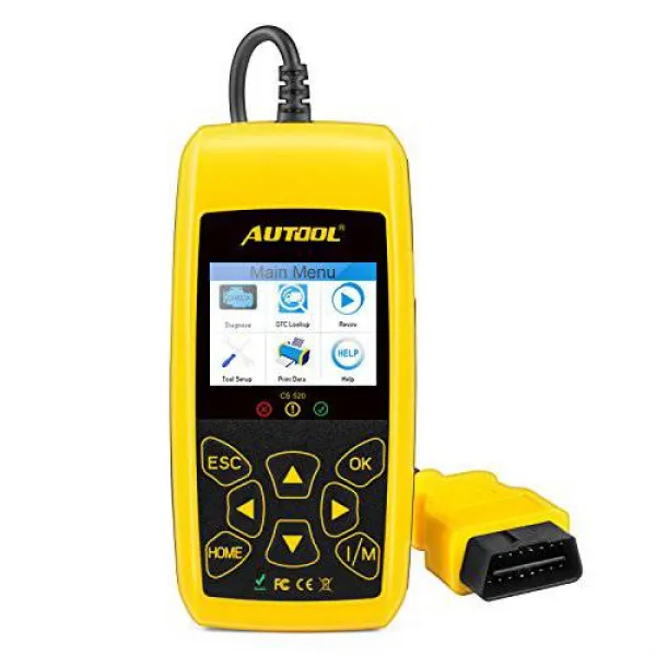 자동차 엔진 결함 코드 판독기 Autool CS520 자동 코드 스캐너는 엔진 라이