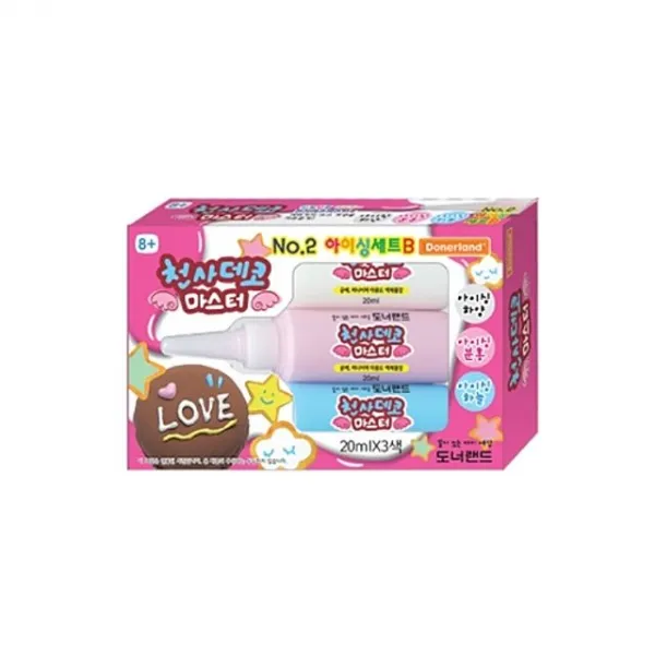 UW558745T 아이싱세트B 찰흙 점토 클레이 천사데코마스터 천사 NO.2 라