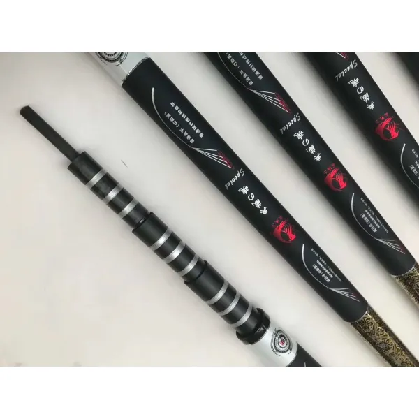 제조자 철 형 동형 점 티베트 혼 초경량 하드 19조 스탠드 낚싯대 흑갱 손 스틱, 45베이지