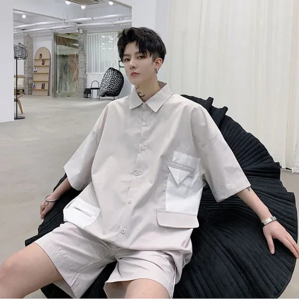 [제로의옷장]남자반팔 트레이닝 반바지세트MB0530L06