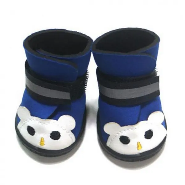 도리파이 강아지 애견 신발 캐릭터 슈즈 블루 L 1 Ea 고양이 양말 부츠