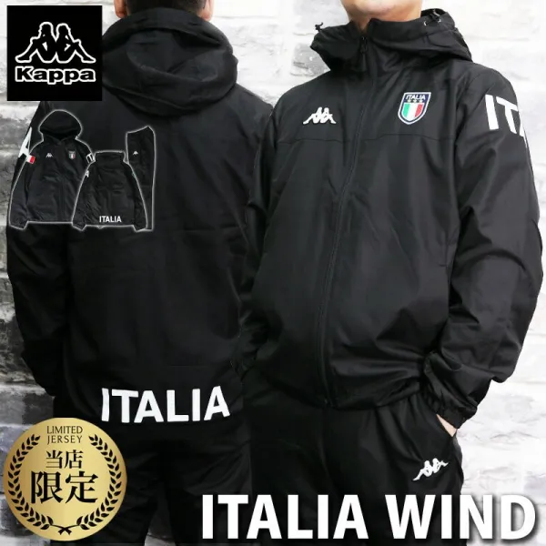 당점 반액 이하 카파 남성 우잉도브레ー카ー 상하 Kappa보온 발수 파커 바지 뒤 메시 ITALIA KM952W