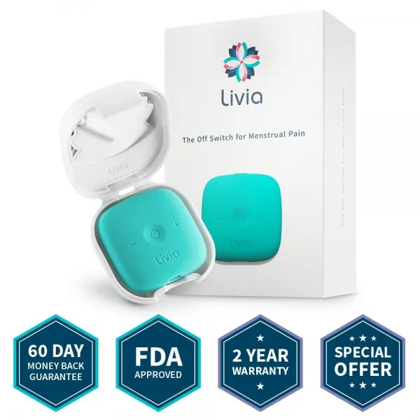 Livia - Stop Menstrual Pain 교체용 Pad 생리통 완화기, 1박스