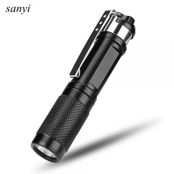 해외직구 슈퍼 미니 휴대용 펜라이트 Q5 2000LM LED 플래시라이트 토치 포켓 방수등 AAA 배터리 강력한 사냥감