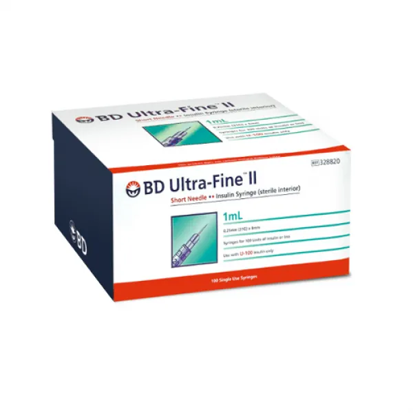 Bd 인슐린주사기 1box 0.5cc 30g 8mm 100ea 