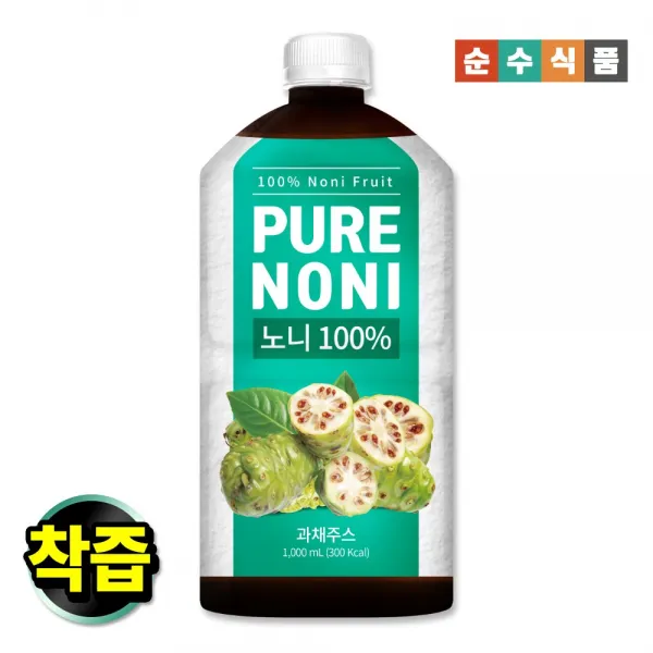 순수식품 노니 원액 노니주스 1병x1000ml NFC착즙, [1병] 노니주스, 옵션선택