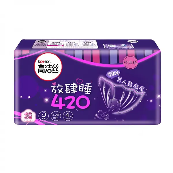고결사 코텍스 방자 인어 꼬리 420mm4장 초롱다리면 얇게 나온 생리대, 상세페이지 참조